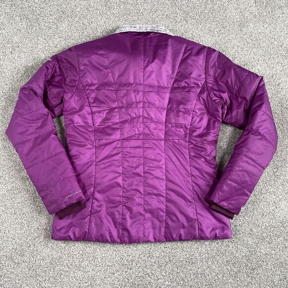 Columbia Kaleidaslope Omni Heat Womens Puffer Jacket Coat Purple Size Large - Picture 2 of 13